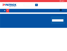 Tablet Screenshot of patrick.eu